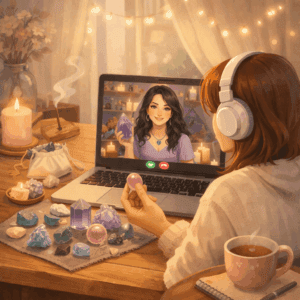 Consutation de lithothérapie en visio